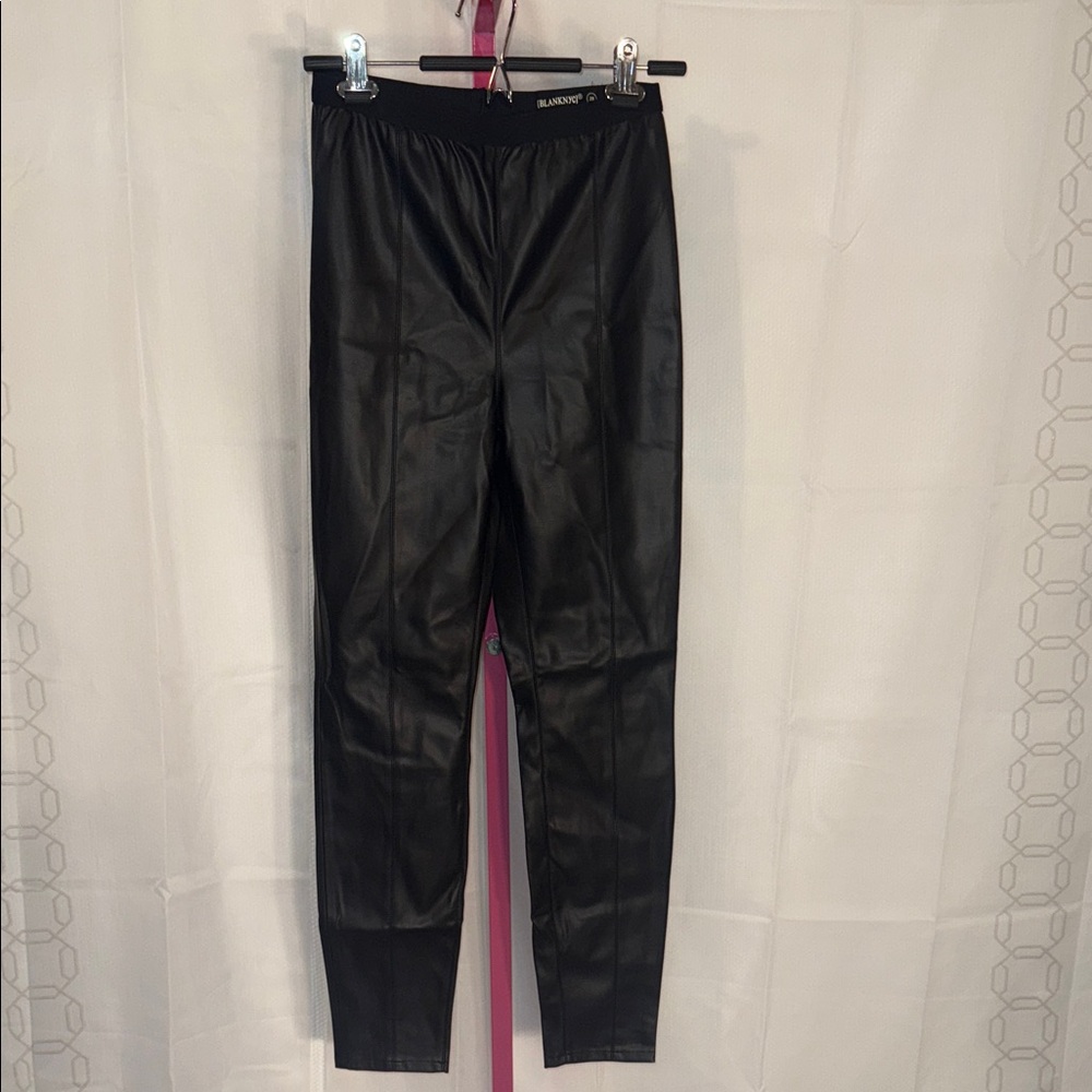 Blank NYC Black Faux Leather Leggings